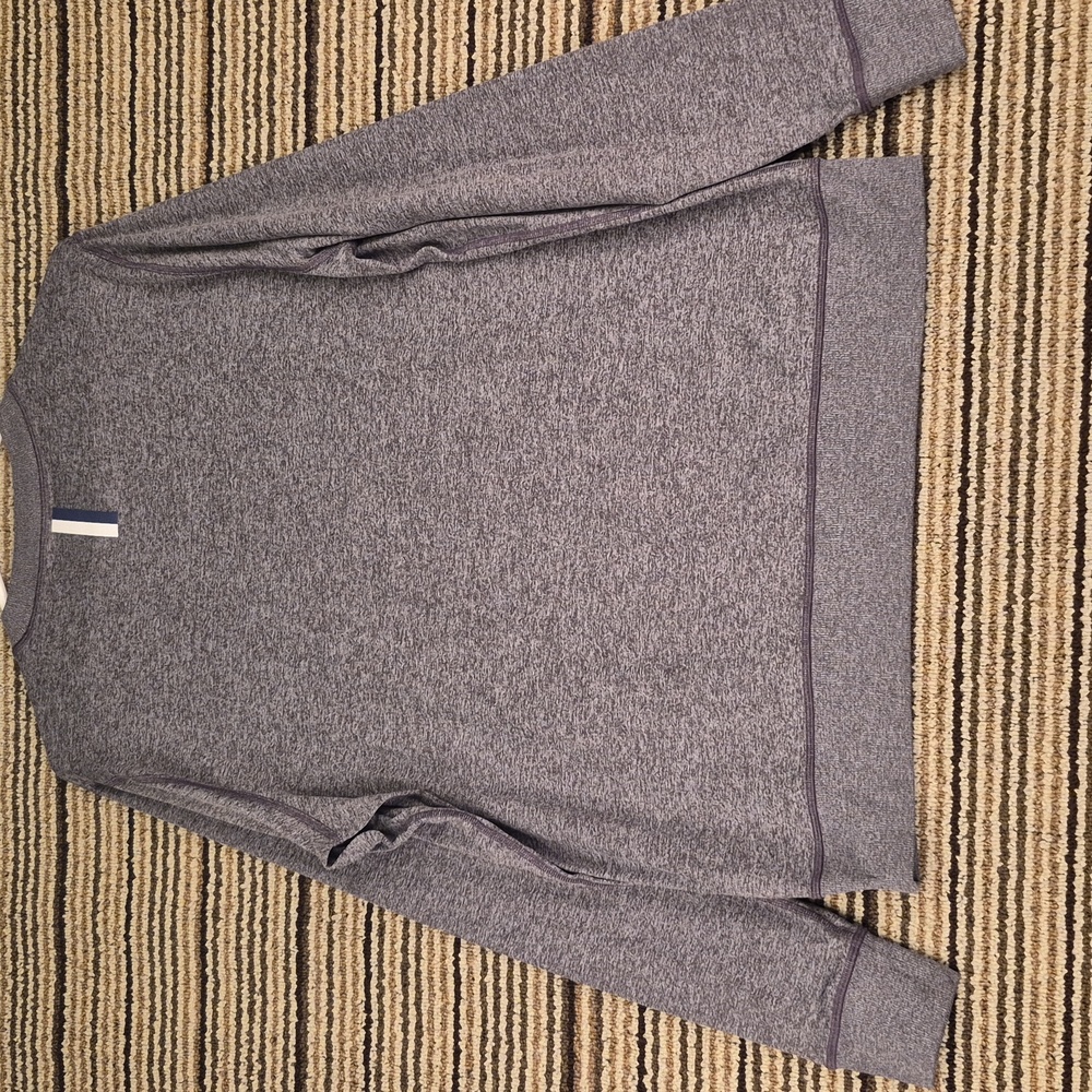 Rhoback Grey Solid Polyester Spandex Blend Medium… - image 7